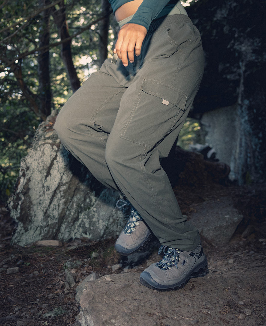 Keen Women's Targhee IV Waterproof Hiking Boot Steel Grey/Lily Pad