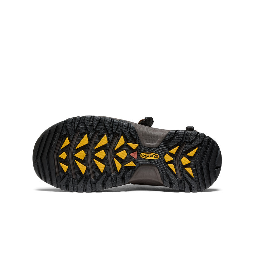 Keen Men's Targhee III Open Toe Sandal Bison/Mulch