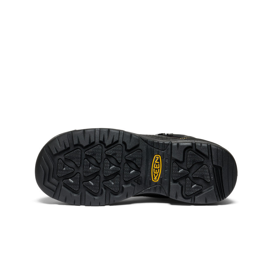 Keen Men's Stronglite Waterproof Boot (Carbon Toe) Black/Black