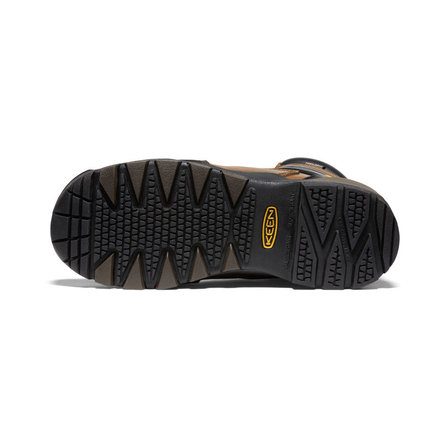 Keen Men's Louisville 6" MET Waterproof Boot (Steel Toe) Slate Black