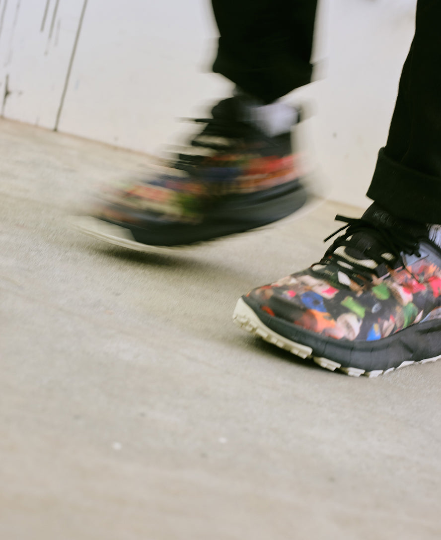 Keen Men's 450 Dirt Hiking Shoe x Ultra Heavy & Palm Graphics Multi/Black