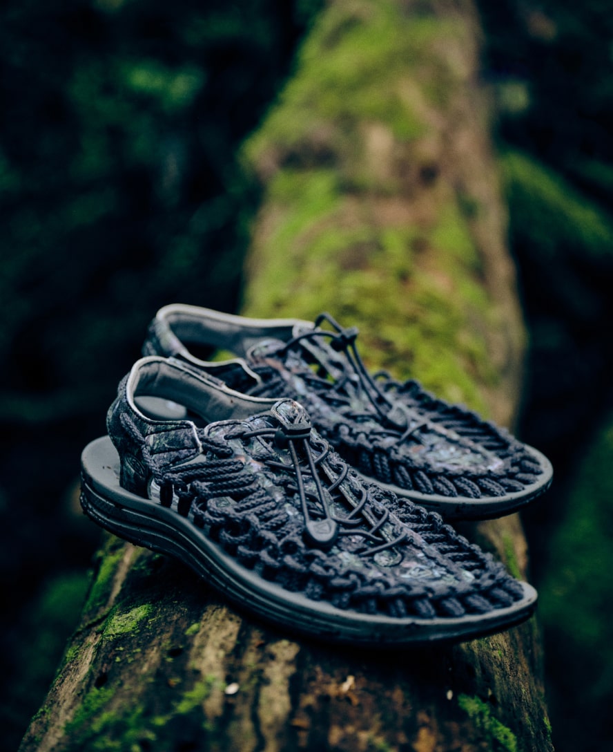 Keen Men's UNEEK Sneaker x ELNEST Yakushima Forestra Camo