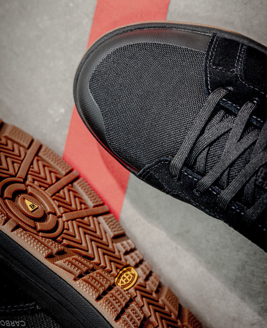 Keen Women's Kenton Work Shoe (Carbon Toe) Black/Gum