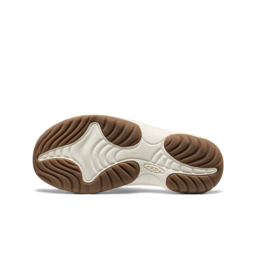 Keen Women's Bali Leather Slide Sandal Chipmunk/Birch