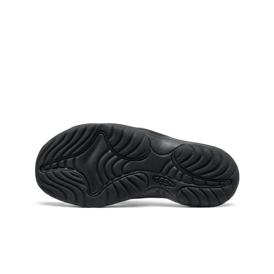Keen Women's Bali Leather Slide Sandal Black/Black