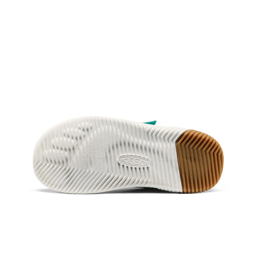 Keen Big Kids' KNX Knit Double Strap Bright Aqua/Cabbage