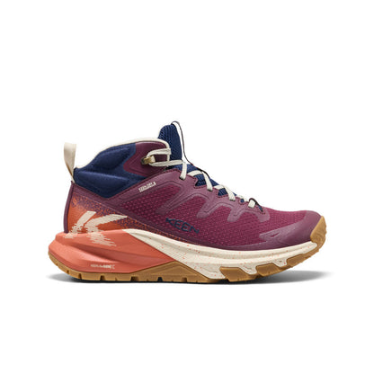 Keen Women's Targhee Apex Waterproof Hiking Boot Fig/Burnt Brick