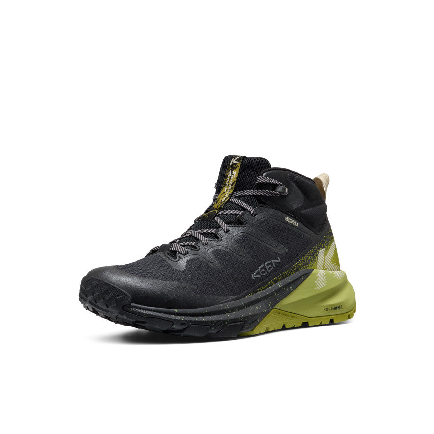 Keen Men's Targhee Apex Waterproof Hiking Boot Black/Golden Cypress