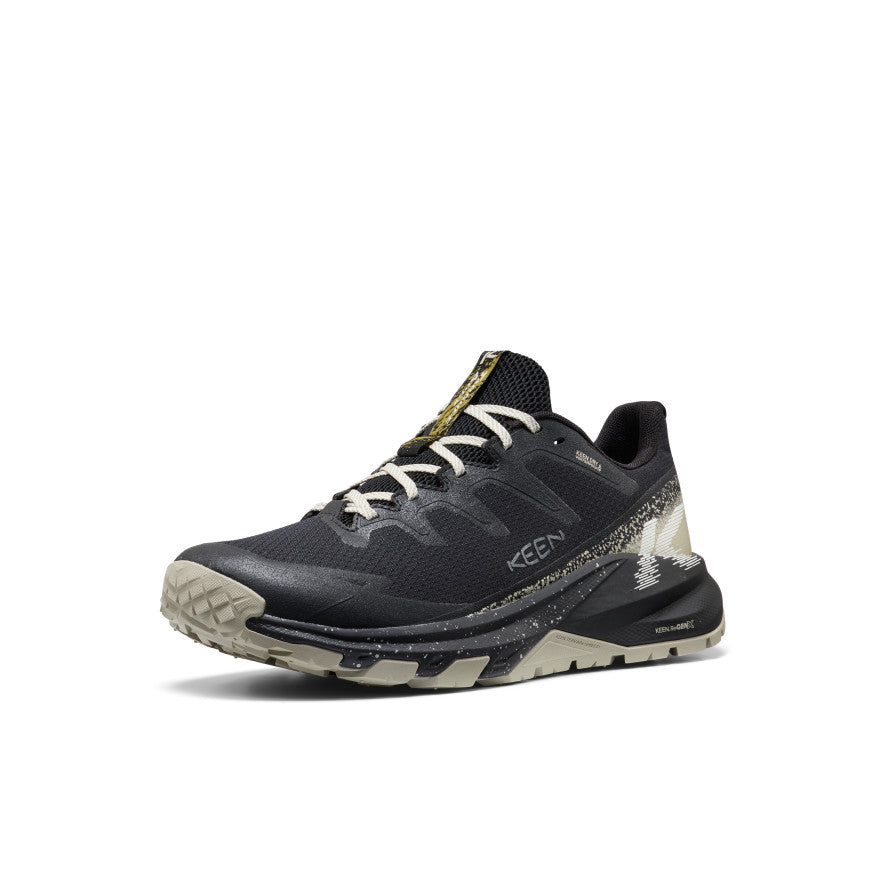 Keen Men's Targhee Apex Waterproof Hiking Shoe Black/Abbey Stone