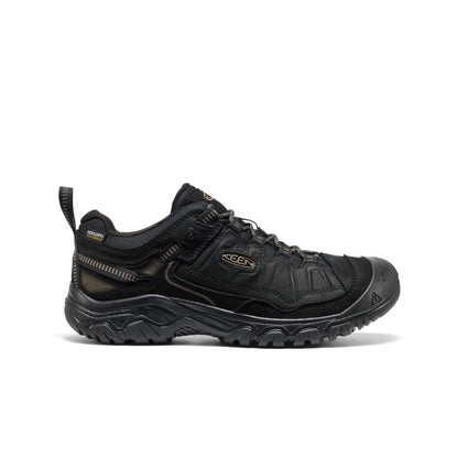 Keen Men's Targhee IV Waterproof Hiking Shoe Triple Black