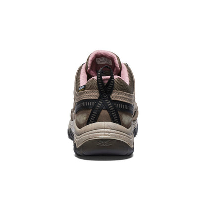 Keen Women's Targhee IV Waterproof Hiking Shoe Brindle/Nostalgia Rose