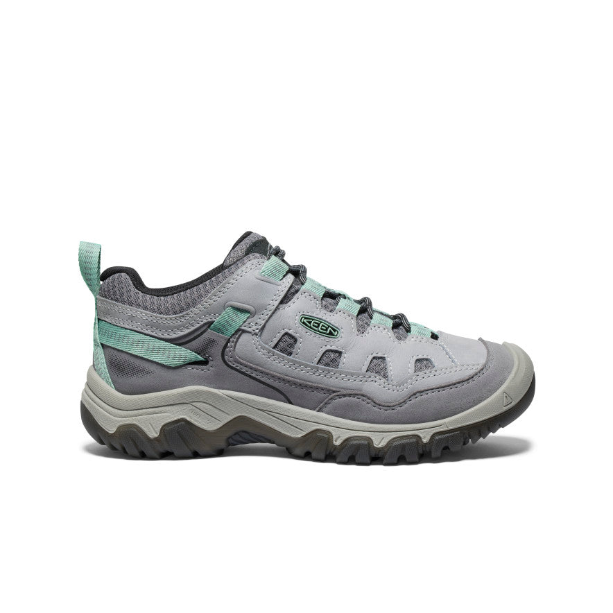 Keen Women's Targhee IV Vented Hiking Shoe Alloy/Granite Green