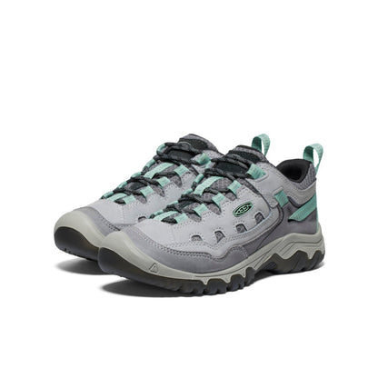 Keen Women's Targhee IV Vented Hiking Shoe Alloy/Granite Green