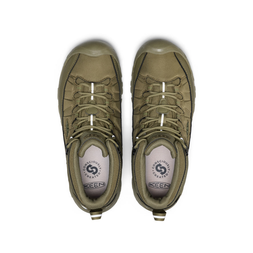 Keen Men's Targhee EXP Waterproof Hiking Boot Martini Olive/Martini Olive