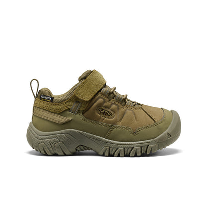 Keen Little Kids' Targhee IV Waterproof Hiking Shoe Martini Olive