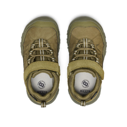 Keen Little Kids' Targhee IV Waterproof Hiking Shoe Martini Olive