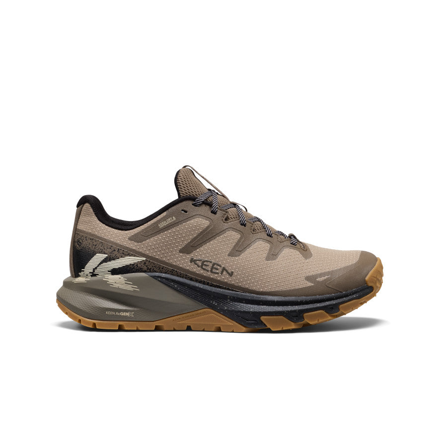 Keen Men's Targhee Apex Waterproof Hiking Shoe Brindle/Canteen