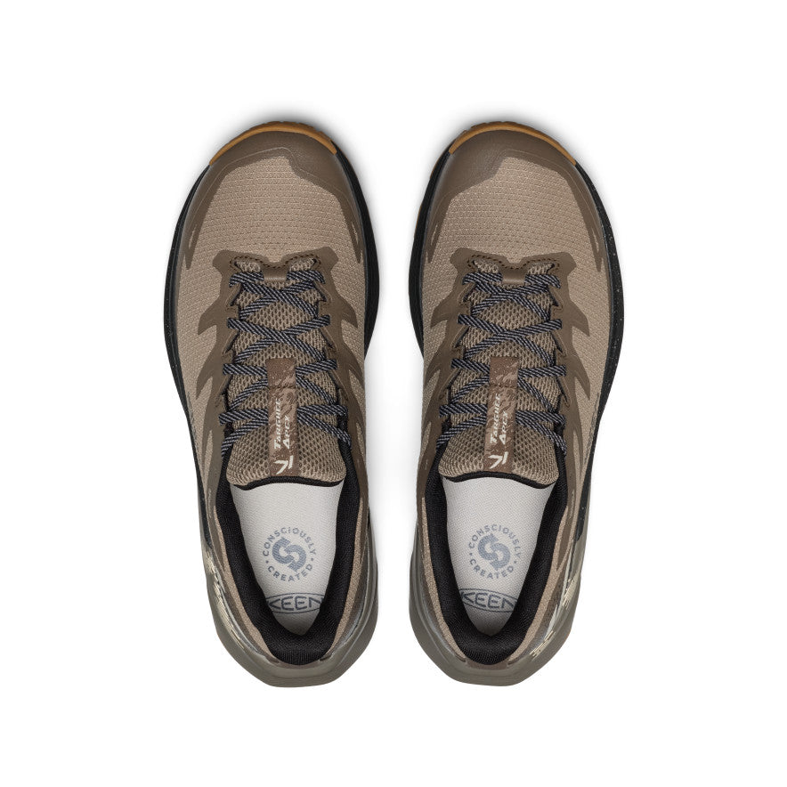Keen Men's Targhee Apex Waterproof Hiking Shoe Brindle/Canteen