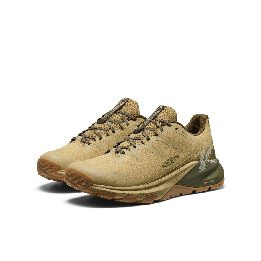 Keen Men's Targhee Apex Waterproof Hiking Shoe Dark Olive/Khaki