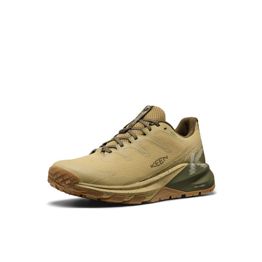Keen Men's Targhee Apex Waterproof Hiking Shoe Dark Olive/Khaki