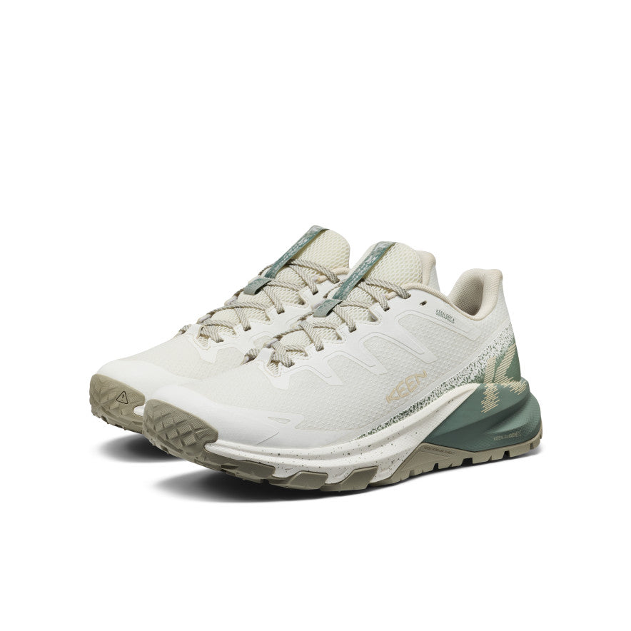 Keen Men's Targhee Apex Waterproof Hiking Shoe Star White/Lily Pad