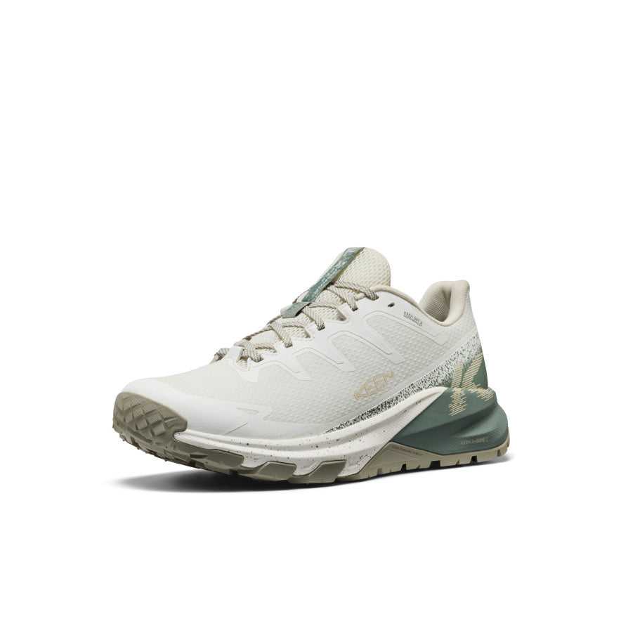 Keen Men's Targhee Apex Waterproof Hiking Shoe Star White/Lily Pad