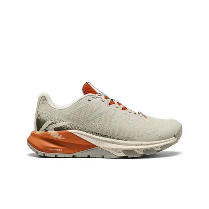 Keen Men's Targhee Apex Waterproof Hiking Shoe Abbey Stone/Gold Flame