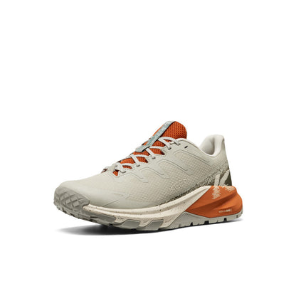 Keen Men's Targhee Apex Waterproof Hiking Shoe Abbey Stone/Gold Flame