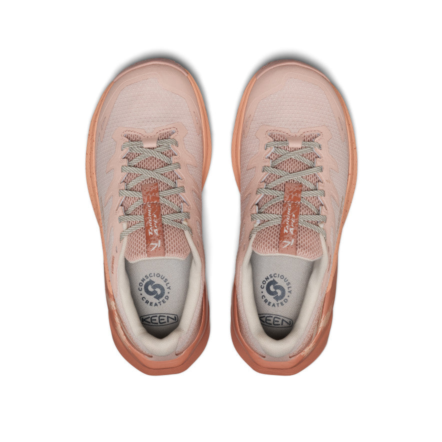 Keen Women's Targhee Apex Waterproof Hiking Shoe Cameo Rose/Peach Fuzz