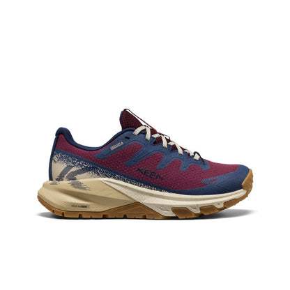 Keen Women's Targhee Apex Waterproof Hiking Shoe Fig/Naval Academy