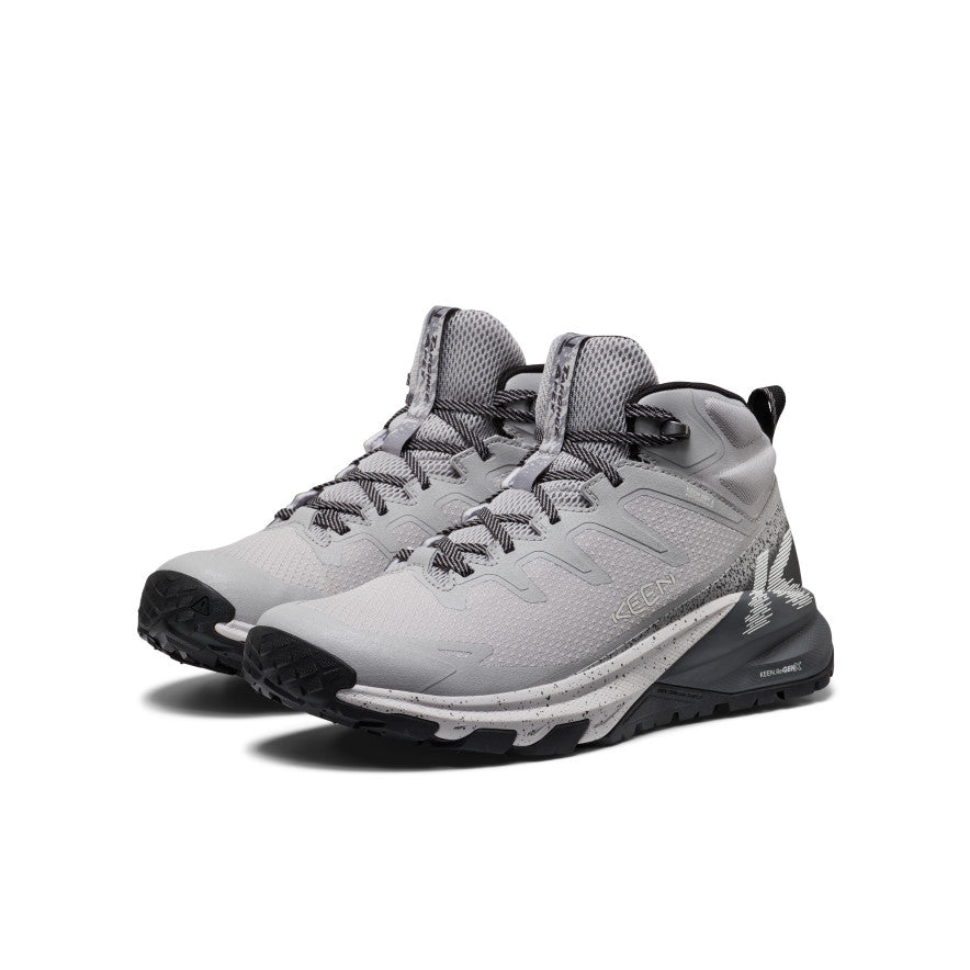 Keen Men's Targhee Apex Waterproof Hiking Boot Alloy/Black