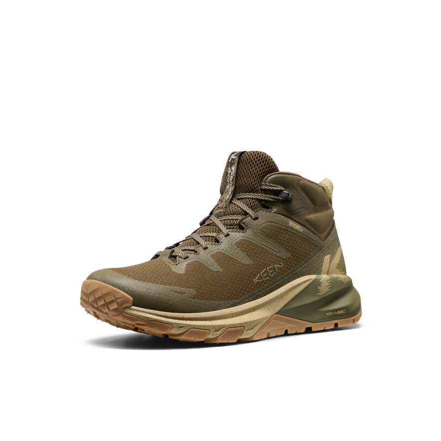 Keen Men's Targhee Apex Waterproof Hiking Boot Dark Olive/Khaki