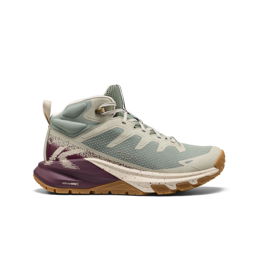 Keen Women's Targhee Apex Waterproof Hiking Boot Lily Pad/Fig