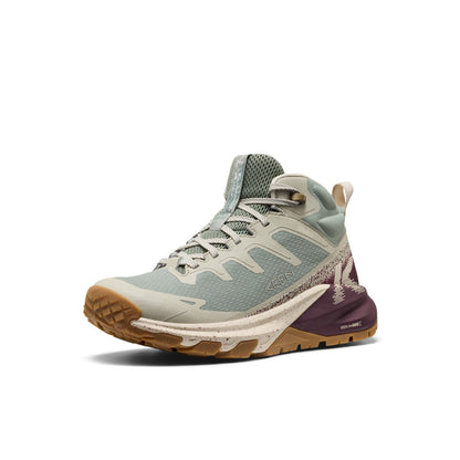 Keen Women's Targhee Apex Waterproof Hiking Boot Lily Pad/Fig