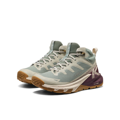 Keen Women's Targhee Apex Waterproof Hiking Boot Lily Pad/Fig