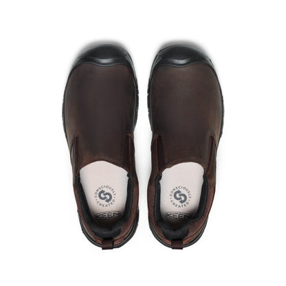Keen Men's Targhee IV Wide Slip-On Java/Black