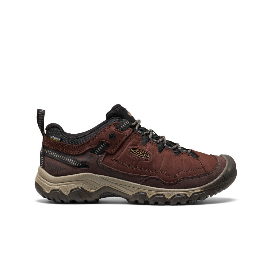 Keen Men's Targhee IV Waterproof Hiking Shoe Java/Bison