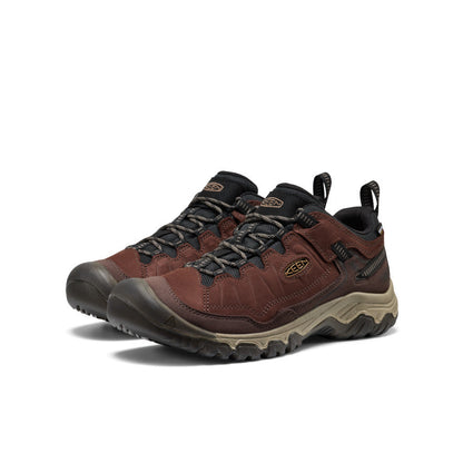 Keen Men's Targhee IV Waterproof Hiking Shoe Java/Bison