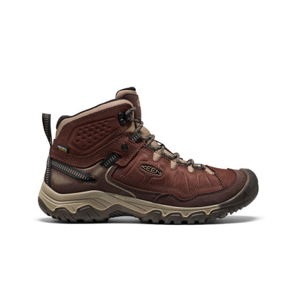 Keen Men's Targhee IV Waterproof Hiking Boot Java/Brindle