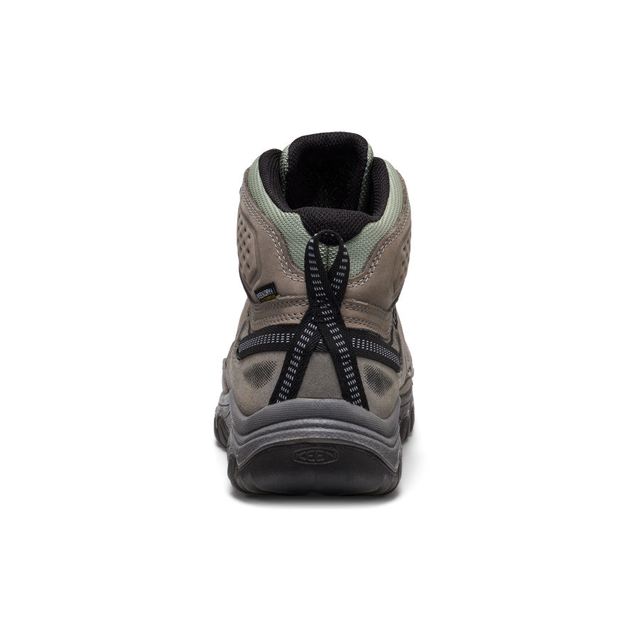 Keen Women's Targhee IV Waterproof Hiking Boot Steel Grey/Lily Pad