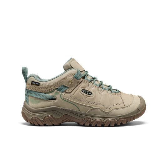 Keen Women's Targhee IV Waterproof Hiking Shoe Abbey Stone/Lily Pad