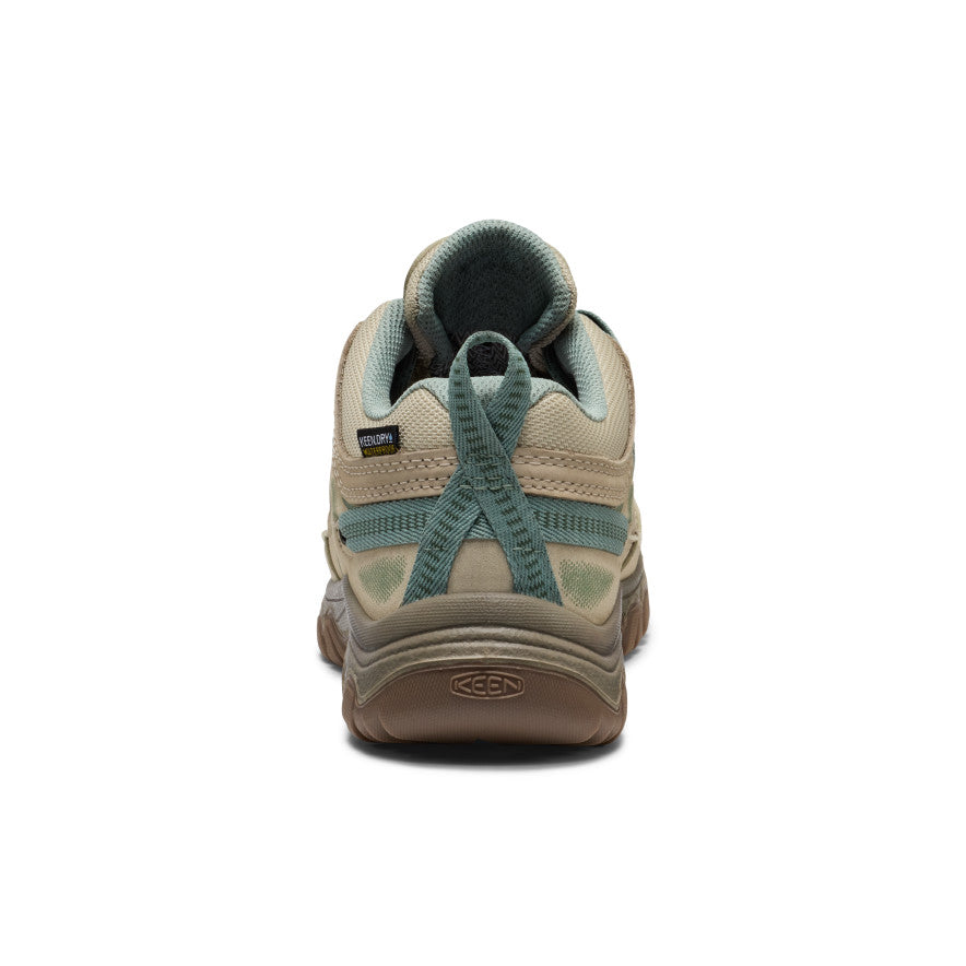 Keen Women's Targhee IV Waterproof Hiking Shoe Abbey Stone/Lily Pad