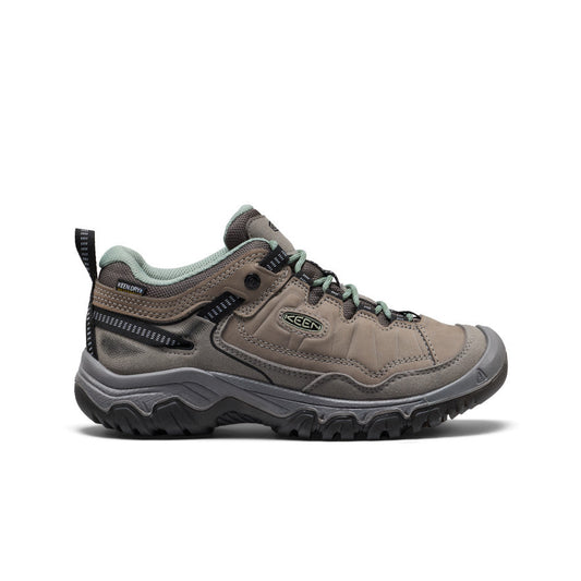 Keen Women's Targhee IV Waterproof Hiking Shoe Steel Grey/Lily Pad