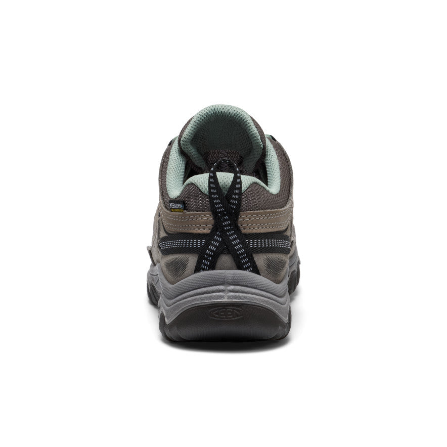Keen Women's Targhee IV Waterproof Hiking Shoe Steel Grey/Lily Pad