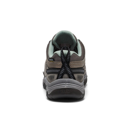 Keen Women's Targhee IV Waterproof Hiking Shoe Steel Grey/Lily Pad