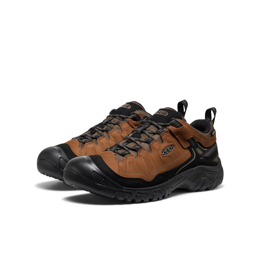 Keen Men's Targhee IV Waterproof Hiking Shoe Bison/Black