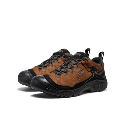 Keen Men's Targhee IV Waterproof Hiking Shoe Bison/Black