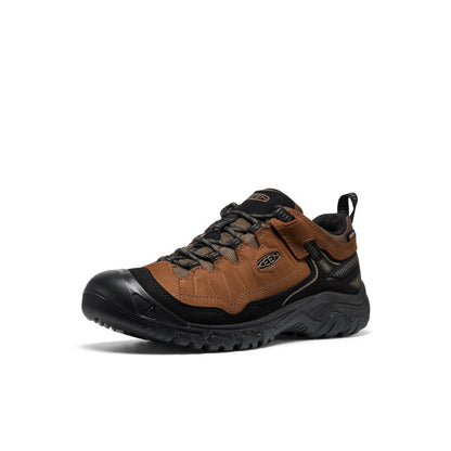 Keen Men's Targhee IV Waterproof Hiking Shoe Bison/Black