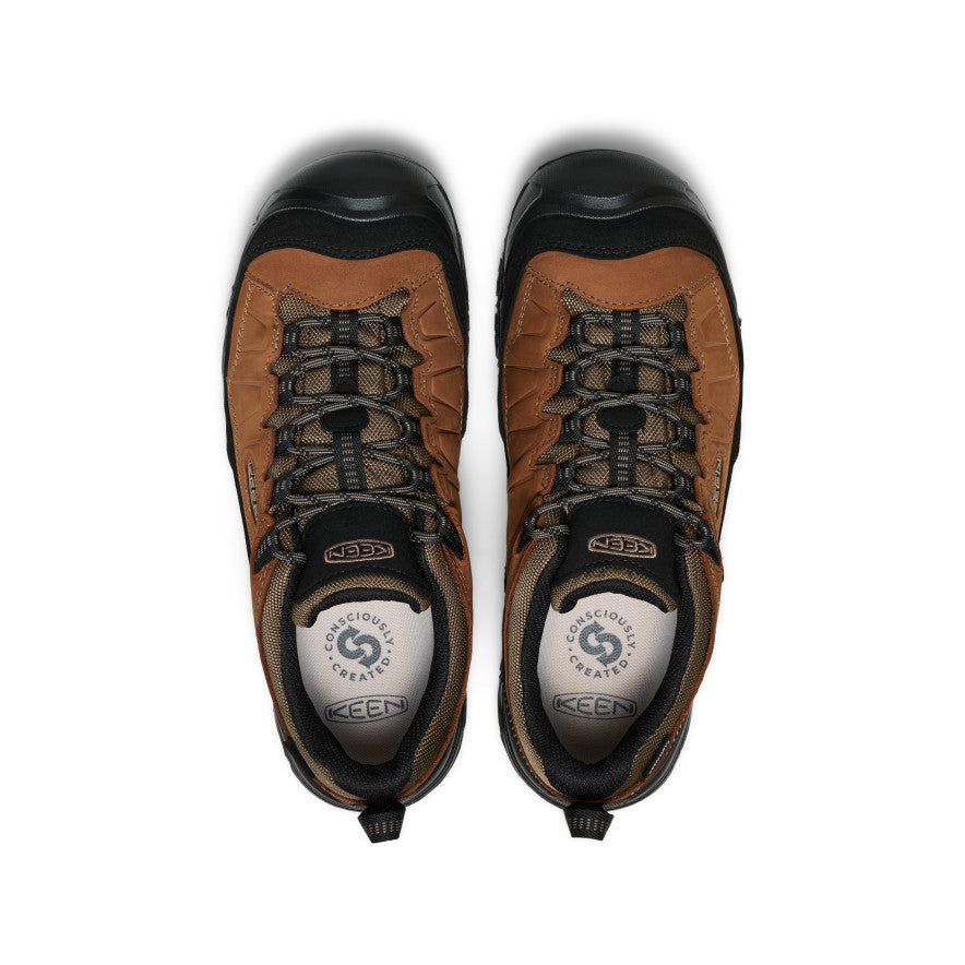 Keen Men's Targhee IV Waterproof Hiking Shoe Bison/Black