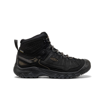 Keen Men's Targhee IV Waterproof Hiking Boot Triple Black